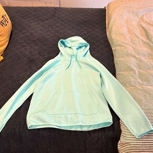 Nike light blue hoodie
